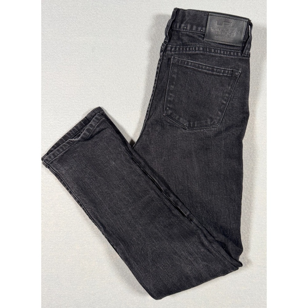 LRL Lauren Jeans Co. Ralph Lauren Petite Classic Straight Black Jeans - Size 2P